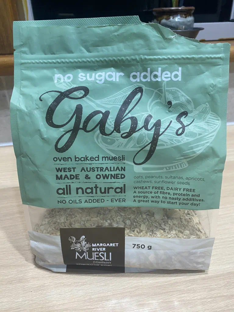 So-called healthy muesli packed with sugar