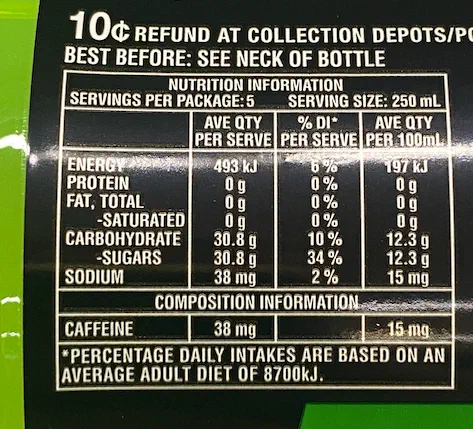 Mountain Dew Sugar
