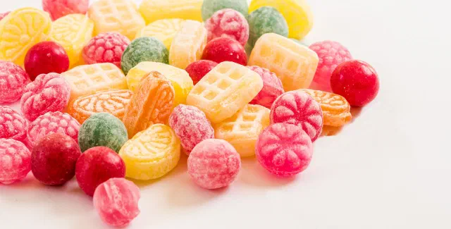 sugar filled candy
