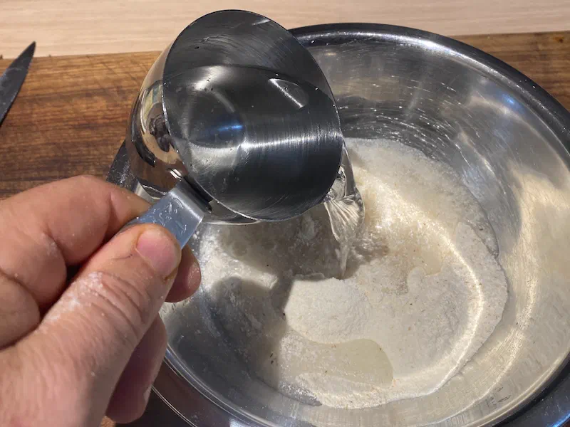 Low carb flat bread add water