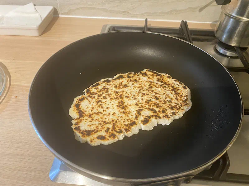 Low carb keto flat bread