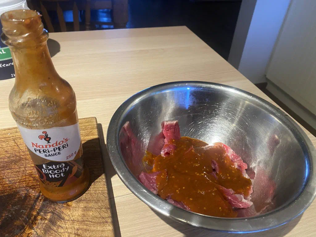 add some hot sauce