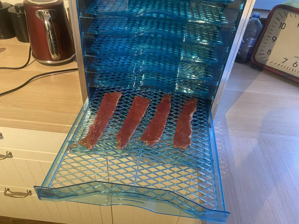 Beef Jerky Recipe Place in Dehydrator