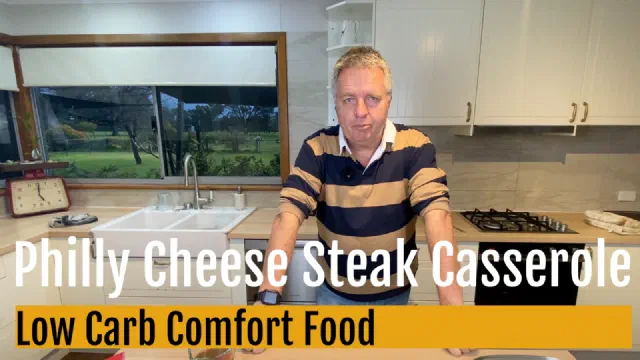 Philly Cheese Steak Casserole
